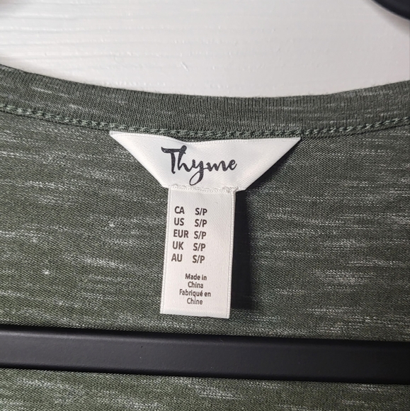 Thyme • Women's Maternity Long Sleeve Shirt • Size Small - Picture 5 of 6